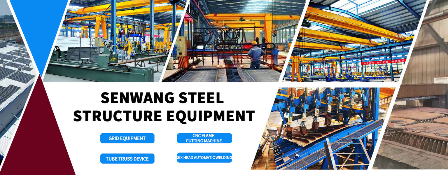 Qingdao Senwang Steel Construction Co., Ltd productielijn van de fabrikant