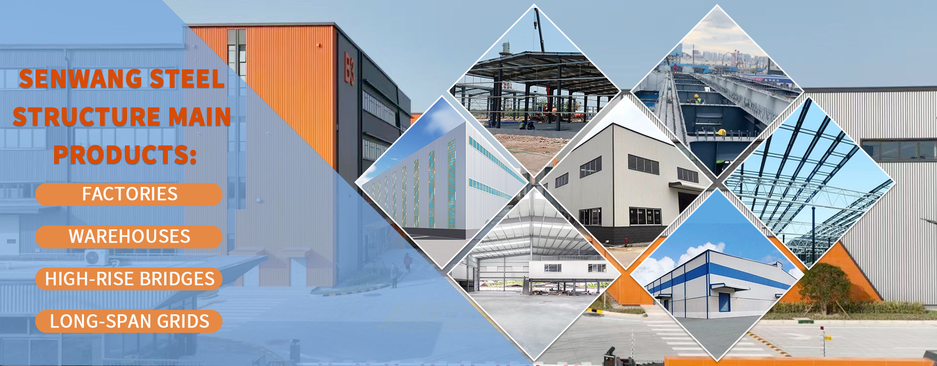 kwaliteit Structurele gebouwen van staal fabriek