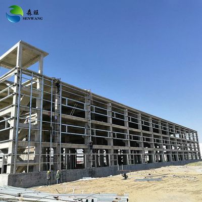 6004004200mm Werkplaats voor staalconstructies met optioneel verlichtingssysteem voor industriële productie en assemblagelijnen