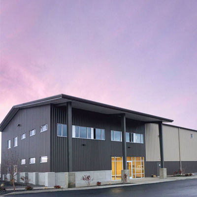 Bouw van metalen kaders, industriële prefab metalen magazijnen