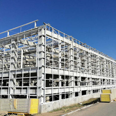 Fabriek Directe levering Prefabrieke opslagplaats Staalstructuur Frame melkveehouderij Bouwvoorzieningen magazijn en kantoorgebouw