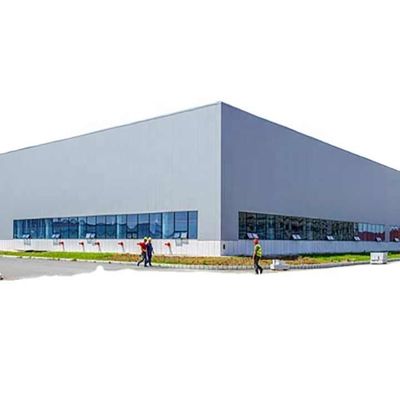 Staalconstructie voor geprefabriceerde huizen Metalen op maat gemaakte bouwwerkzaamheden Staalconstructie voor werkplaatsen