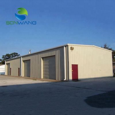 staalconstructie auto-garage ontworpen voor commerciële parkeergarages, opslag- en reparatiewerkplaatsen voor voertuigen met aanpasbare deuren en ramen