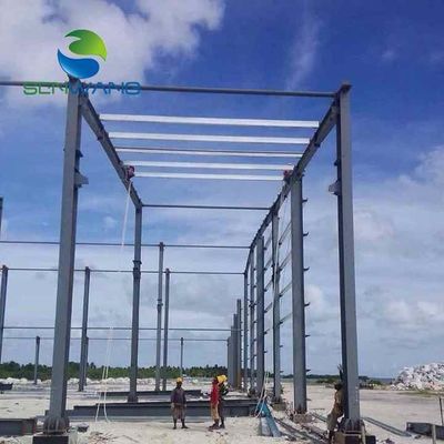 Voorgefabriceerde staalconstructies voor magazijnen/fabrieken/workshops/hangars