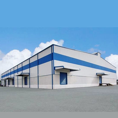 Aanpasbare C.Z-vorm staalkanaal Purlin metalen structuur magazijn met glaswol dakwandmateriaal