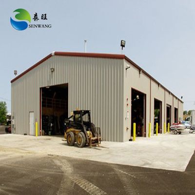 Autocad Tekening Metalen geprefabriceerde staalconstructies Warehouse fabricage
