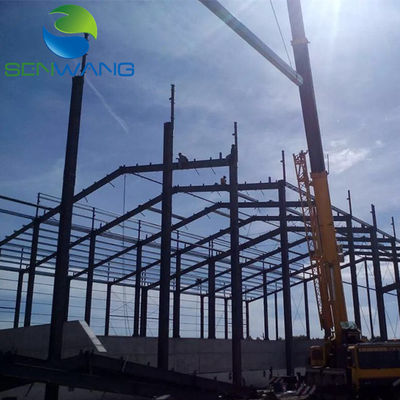 Q235 Q345 Modulaire staalfabriek voor koolstofarme staal met gespannen aansluiting