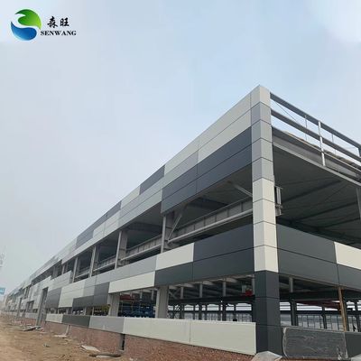 Gegalvaniseerde staalconstructies Gebouw met H-balk