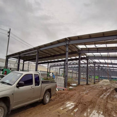 Goedkope staalconstructie geprefabriceerd pakhuis