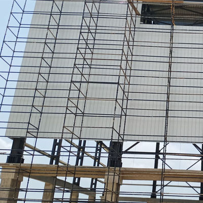 Metalen werkplaats met windbelasting 150KMH Sterkte biedt structuur Ideaal voor industriële fabricage en opslag