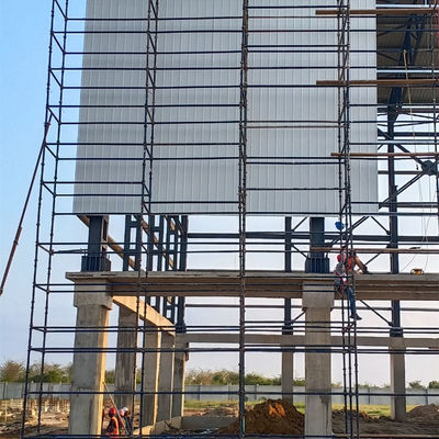 Versatile staalconstructie-opslagplaats met online begeleidingsondersteuning Installatie ISO 9001 CE gecertificeerd en goede stijfheid