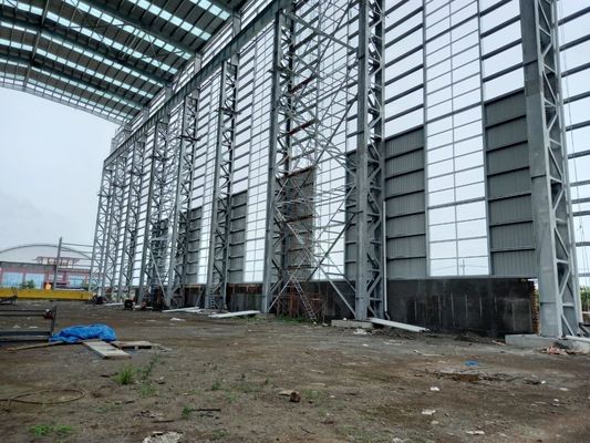 Q355 of Q235 Frame Warehouse Prefabricated Metal Workshops Fabriek