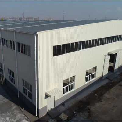 Aanpasbaar ontwerp geprefabriceerde staalstructuur Aluminiumlegeringsraam Hoog efficiëntie