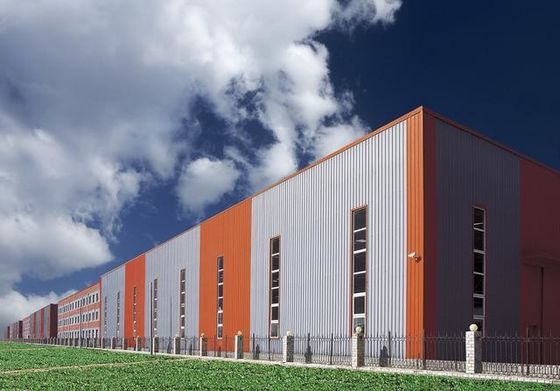 Gelast H-staalbalk Hoofdframe Staaltechnisch gebouw Gegalvaniseerd of geverfd oppervlak Aanpasbaar industrieel