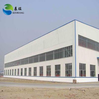 Prefabriek stalen magazijngebouw met H-frame