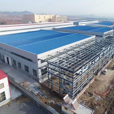 Dry Prefab Steel Warehouse Construction AWS D1.1 Welding Standaard BIM Software