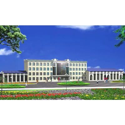 Branddichte geprefabriceerde staalconstructies met aardbevingsbestendige graad 8 en lichtstaal Q355 frame