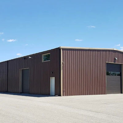 Chinese fabrieksontwerp met metaalframe, staalconstructie, prefab staalwerkplaats/ magazijn met bovenkraan