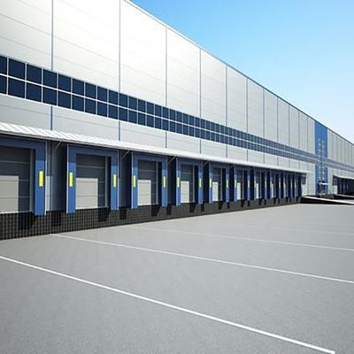 Aanpassing Duurzame staalstructuur Warehouse Gebouw Aardbevingsbestendig