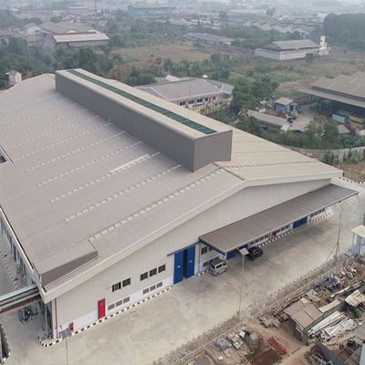 Industriële boutenverbinding gegalvaniseerd metalen gebouw constructie staal structuur frame