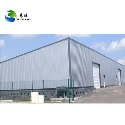 Kraanbalk Q345 Hoofdframe Staalopslaggebouw voor zware opslag