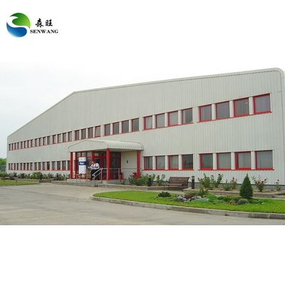 Winddicht staalgebouwen met grote lengte Prefabricated Industrial Shed Steel Structure Workshop