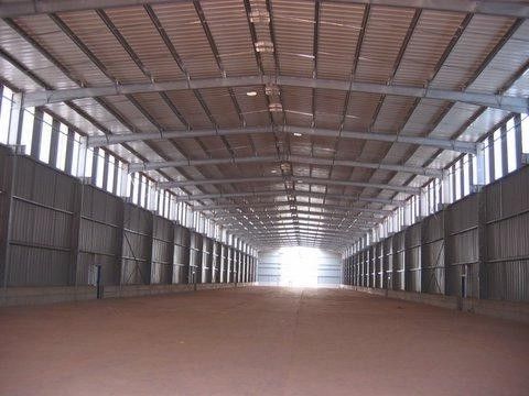 Gegalvaniseerde staalconstructie Warehouse Q355 Q235 Steel Frame Warehouse Constructie