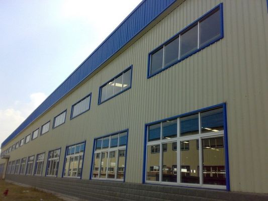 Op maat gemaakte gegalvaniseerde staalconstructies voor industriële magazijnen