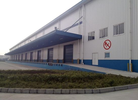 Voorgefabriceerde moderne metalen werkplaatsgebouwen Makkelijk te monteren