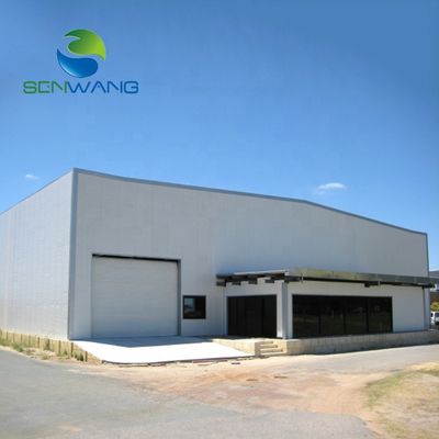 Custom Steel Structure Warehouse met Q235/Q355 staalframe