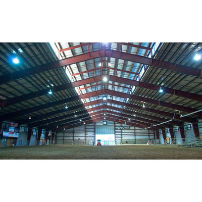 Lichtstalen Q355 Hoofdframewerk Geprefabriceerde Stalen Werkplaats met 9 Punten Seismische Weerstand en Korte Bouwperiode