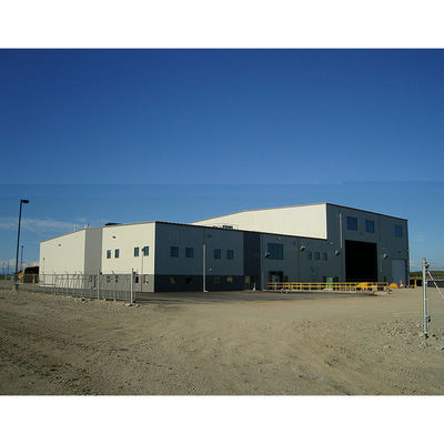 Aluminiumlegeringsruit Voorontworpen staalconstructie voor bouw en installatie