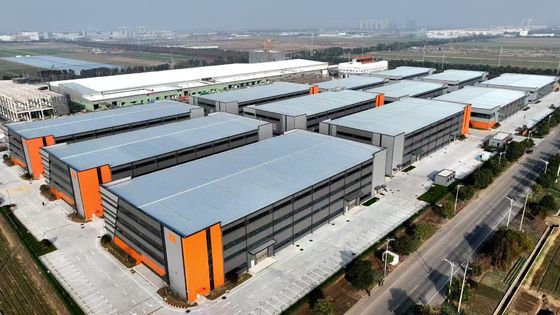 Hot Dip Galvanisatie Gecoat staal Engineering Gebouw Versatile Aanpasbare constructie