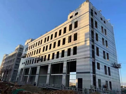 Aanpasbare betonnen / stalen pieren Workshop Structurele stalen gebouwen en opslag magazijn