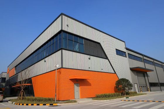 Aanpasbaar voorgefabriceerd magazijngebouw voor opslagoplossingen