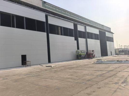Brandbestendig gegalvaniseerd of geverfd staalframe oppervlak Modulaire staalgebouwen voor elke toepassing