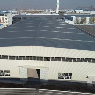 Custom Steel Structure Warehouse met sandwichpaneel dak