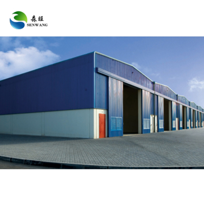 Custom Steel Structure Warehouse met Q235/Q355 staalframe