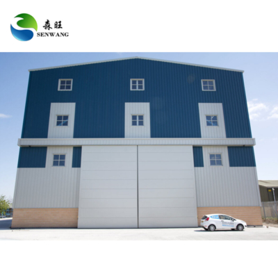 H Prefabriceerd industriële werkplaatsgebouw van staal