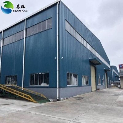 Steel Structure Warehouse met CZ Purlin en ISO 9001 certificering