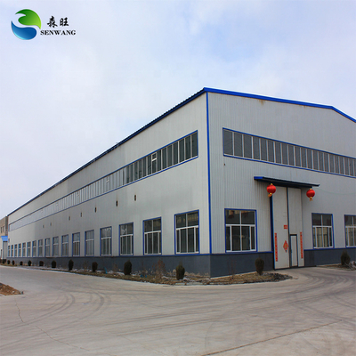 Prefab geprefabriceerde stalen constructie magazijn met Q235/Q355 stalen frame