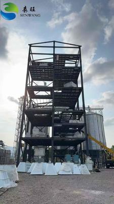 Aanpasbare Prefab Stalen Werkplaats met EPS Glaswol Rotswol PU Sandwichpaneel Lichtgewicht Structuur en Ingenieur voor Installatie ter Plekke