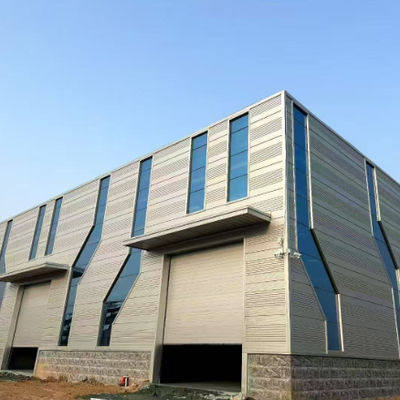 Stalen constructie magazijn met thermisch verzinken en anti-roest primer coating