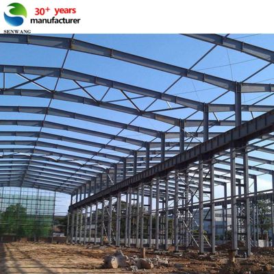 Voorgefabriceerd magazijn Gebouw Staalconstructie magazijn Duurzaam staal werkplaats