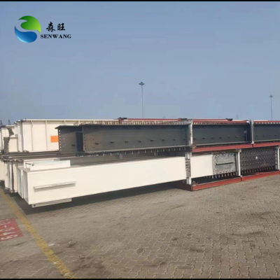 Industriële Uitstraling Stalen Constructie Magazijn met Aardbevingbestendigheid Graad 7-9 en Boutverbinding