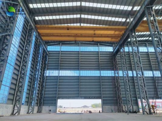 GB Standard Steel Structure Warehouse met gegalvaniseerde stalen goot en hoog seismische zone ontwerp voor snelle 2-4 weken installatie