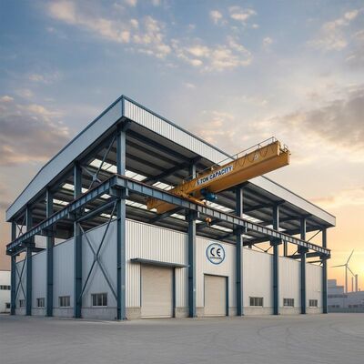 Corrosiebestendig staalconstructie Q235 Q355B met boutenverbinding voor industriële toepassingen