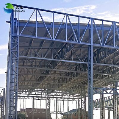 KXD-SSW181 Stalen Werkplaats Inclusief PVC Regenpijp 30000 ton Jaarlijkse Productie Perfect voor Grote Industriële Projecten