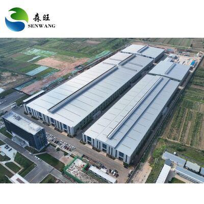 Gegalvaniseerd of geverfd lichtstaal frame Prefabricated Steel Building met handmatig of elektrisch terugtrekbaar ontwerp