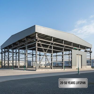 PTFE zeil staalconstructie werkplaats CE Procesnormen Eenvoudig Toe te Passen Aanpasbare Industriële Bouwsystemen
